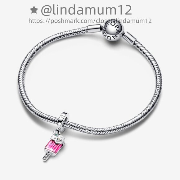 Pandora Sprinkled Popsicle Dangle Charm - Picture 3 of 5